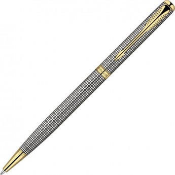 Шариковая ручка PARKER SONNET SLIM STERLING SILVER CISELE GT, M